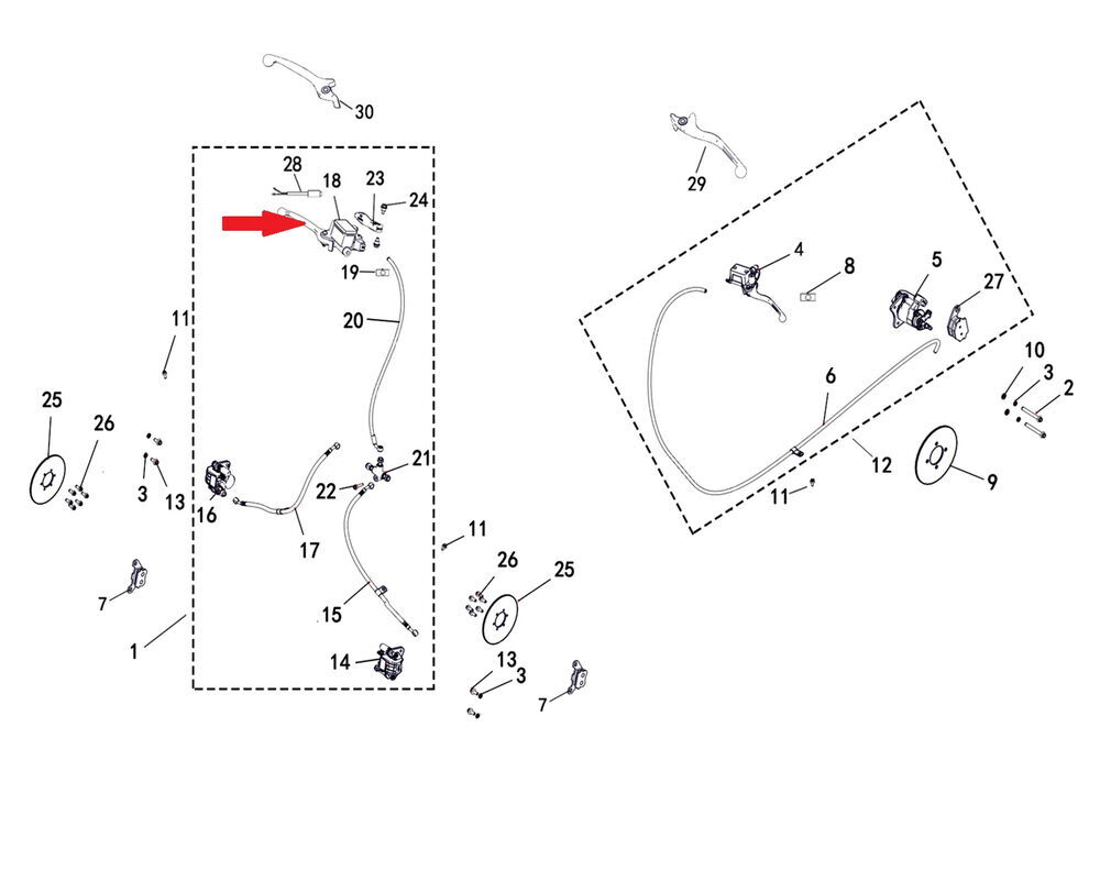 REGAL RAPTOR M210 El FREN KOLU