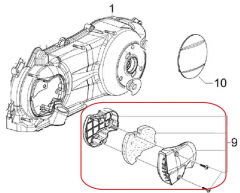 REGAL RAPTOR Xsuv 125 Debriyaj Filtre Gurubu Komple