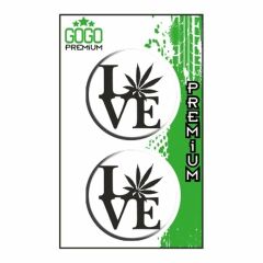 LOVE 1 (5X5 cm) İKİLİ DAMLA ETİKET