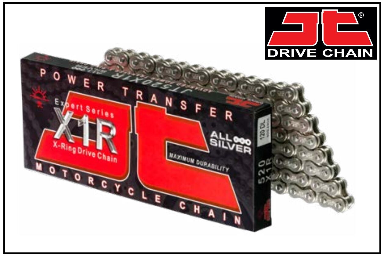 JT 520 ÇELİK X-RİNG ZİNCİR-112 BAKLA JT-520X1R3 (Çelik)-112