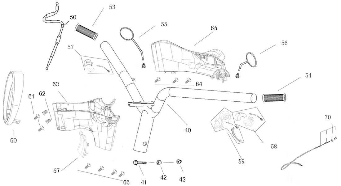 YUKİ RETRO FAR CAMI KROMAJI
