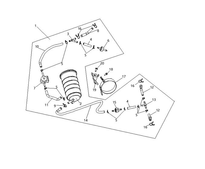 VOGE 525R KATALİZÖR SET