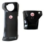 GİDON MUHAFAZASI ÖN+ARKA (3LÜ) SİYAH  E-BİKE KOBRA