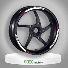 M POWER BEYAZ HONDA PCX UYUMLU 1 SET JANT ŞERİDİ