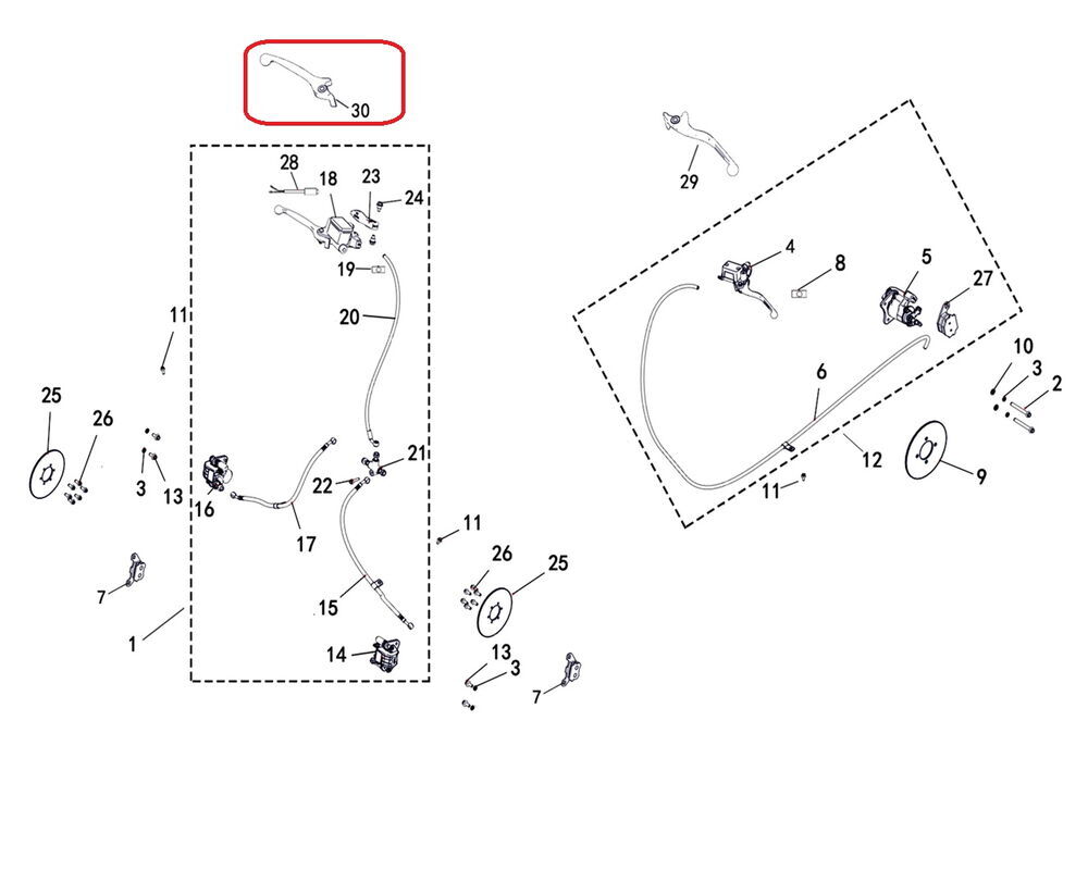 REGAL RAPTOR M210 Ön Fren Levyesi
