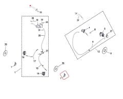 REGAL RAPTOR M210 Arka Fren Balatası (Adet Fiyattır)
