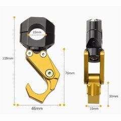 UNİVERSAL GİDON KASK ASKISI GOLD