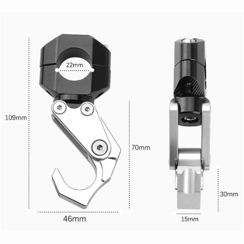 UNİVERSAL GİDON KASK ASKISI GÜMÜŞ