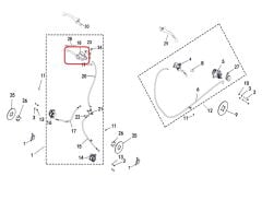 REGAL RAPTOR M210 Ön Fren Üst Merkez