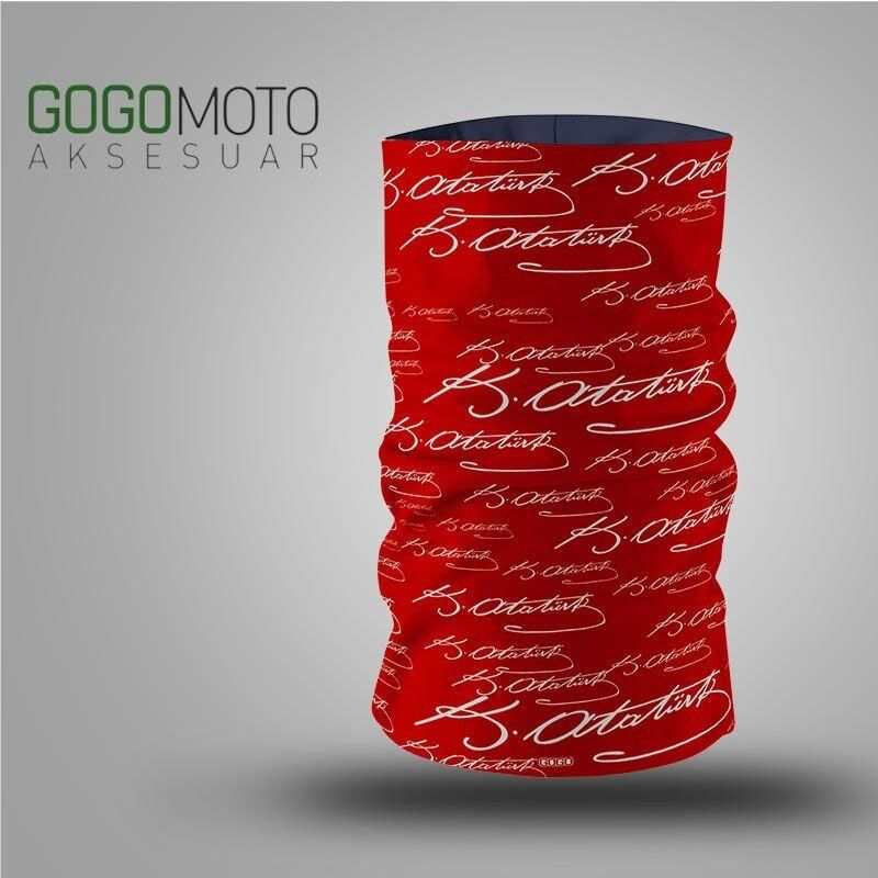 BUFF ATATÜRK KIRMIZI
