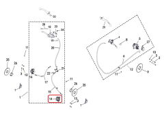 REGAL RAPTOR M210 Ön Fren Alt Merkez Sağ