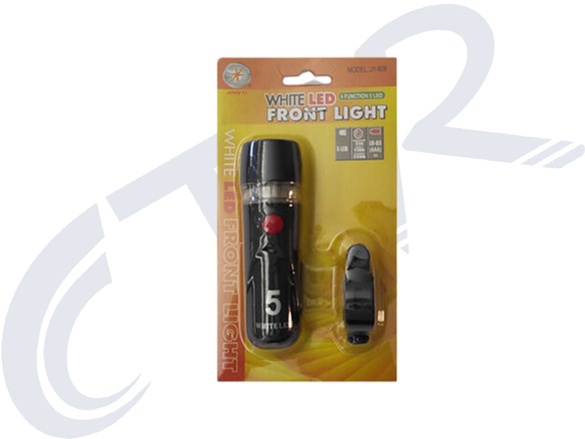 BİSİKLET FAR ÖN 5 LEDLİ JY 808 11