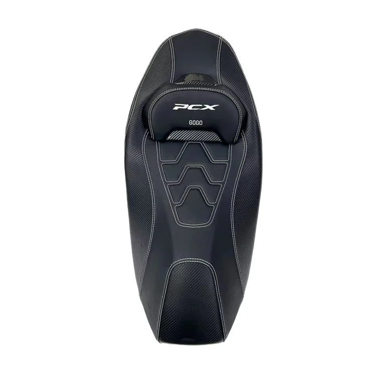 HONDA PCX 2021 - 2025 UYUMLU SPOR BEL DESTEKLİ BEYAZ KOLTUK SELE