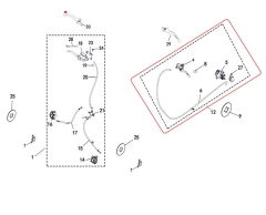 REGAL RAPTOR M210 Arka Fren Merkezi Komple