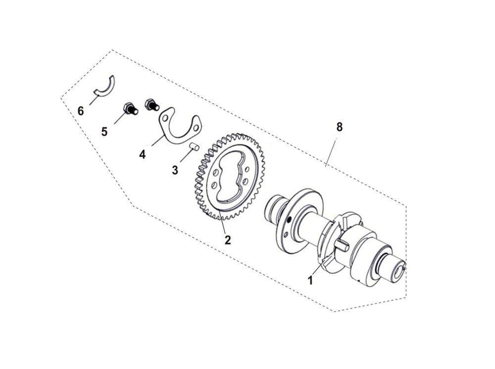 REGAL RAPTOR Promax 500 Eksantirik Mili