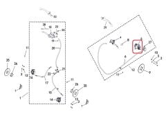 REGAL RAPTOR M210 Arka Fren Alt Merkez