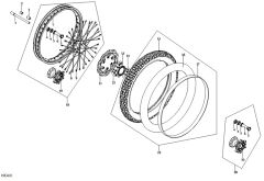 VOGE RALLY 250 ÖN JANT SET
