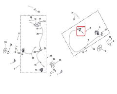 REGAL RAPTOR M210 Arka Fren Üst Merkez