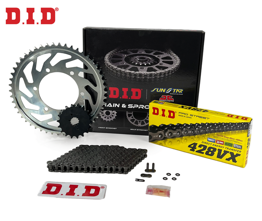 ZİNCİR DİŞLİ SETİ HONDA CB 125 F (125 cc) (2015-2020) SS428VXBB640