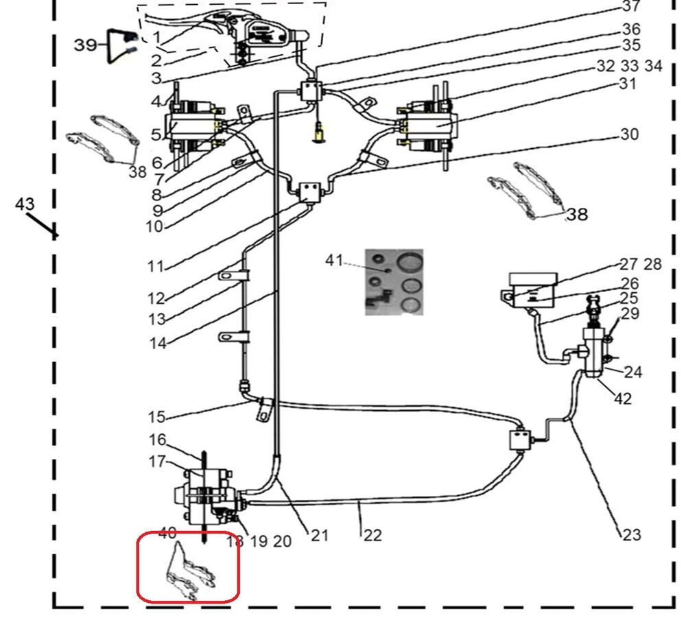 REGAL RAPTOR F320 Arka Fren Balatası