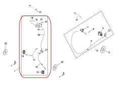 REGAL RAPTOR M210 Ön Fren Merkezi Komple