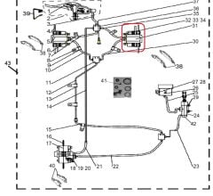 REGAL RAPTOR F320 Ön Fren Alt Merkez Sağ