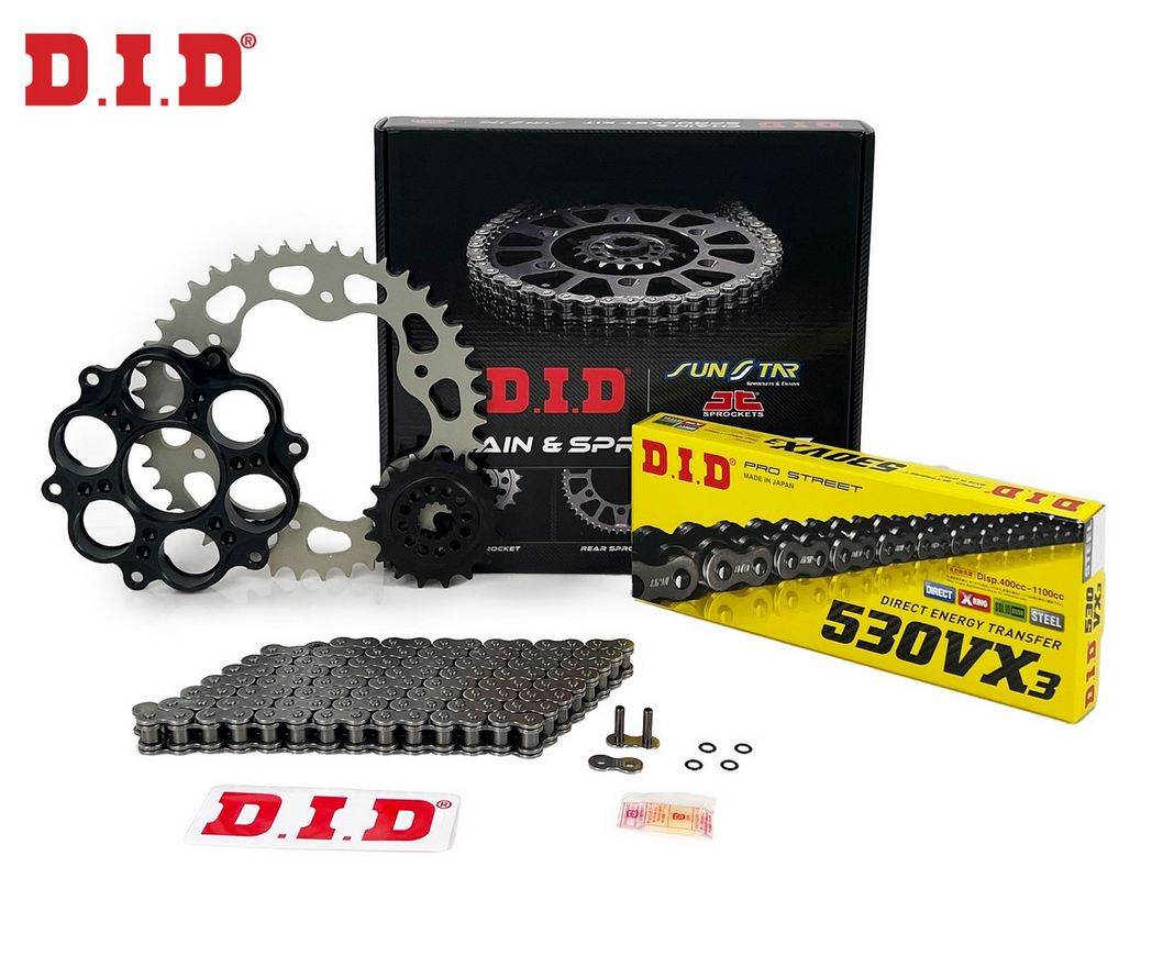 Ducati MULTISTRADA ENDURO 1260 ZİNCİR DİŞLİ SETİ DUCATI MULTISTRADA ENDURO (1260 cc)  (2018-2021)