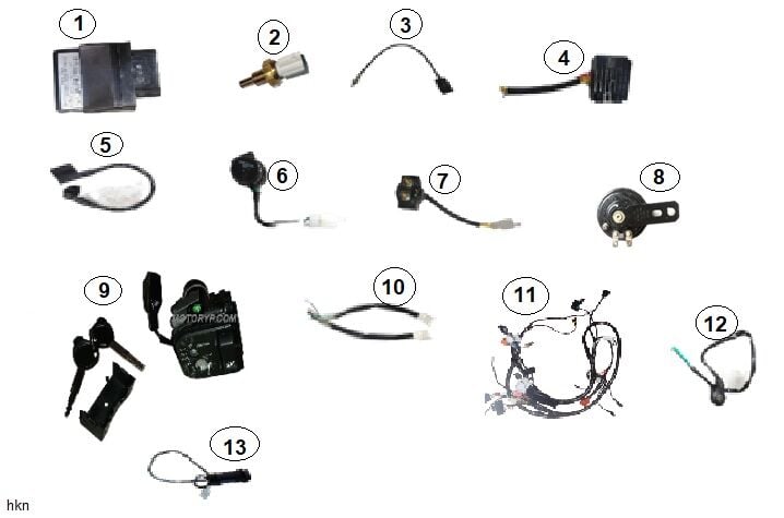 CDI BEYİN ECU (DUTY 125)