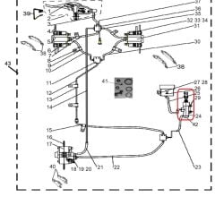REGAL RAPTOR F320 Arka Fren Hidrolik Pompası