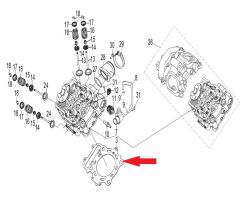 REGAL RAPTOR Promax 500 Silindir Üst Conta