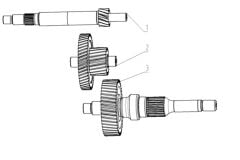 VOGE SR3 250 VARYATÖR MİLİ