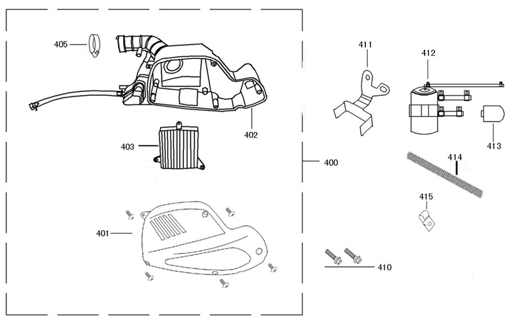 YUKİ RETRO HAVA FİLTRESİ KOMPLE