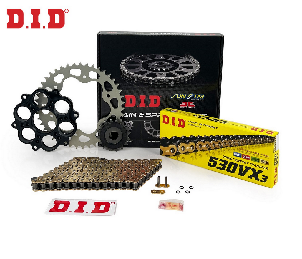 Ducati MULTISTRADA ENDURO 1260 ZİNCİR DİŞLİ SETİ DUCATI MULTISTRADA ENDURO (1260 cc)  (2018-2021)