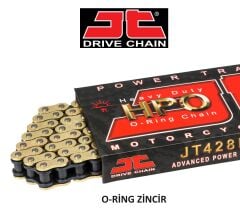 HONDA CBR 125 R ( 2004 - 2010 )  JT 428 ORİNG GOLD ZİNCİR-124 BAKLA JT-428ORING (Gold)-124