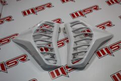 CB 125 E KORNA ÜST KAPAK BEYAZ TK OEM