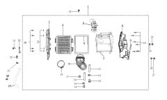 VOGE RALLY 250 HAVA FİLTRESİ SET