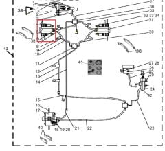REGAL RAPTOR F320 Ön Fren Alt Merkez