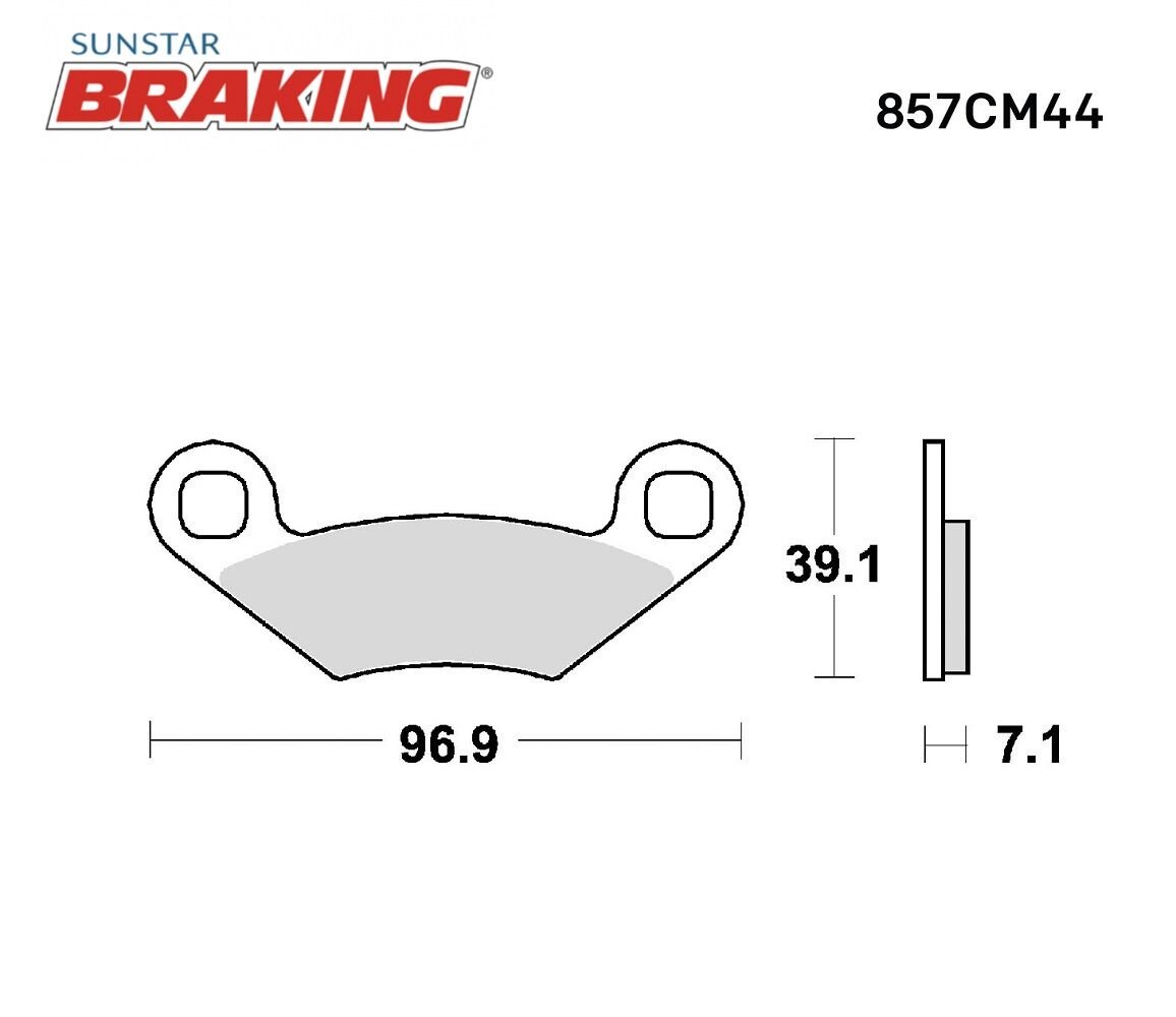 POLARIS OUTLAW IRS 500 SİNTERLİ FREN BALATASI