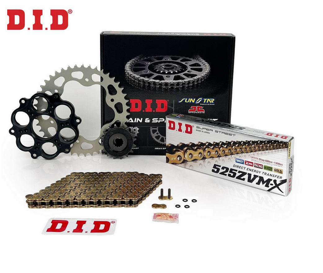 Ducati HYPERMOTARD / EVO / SP 1100 ZİNCİR DİŞLİ SETİ DUCATI HYPERMOTARD / EVO / SP (1100 cc)  (2007-2009)