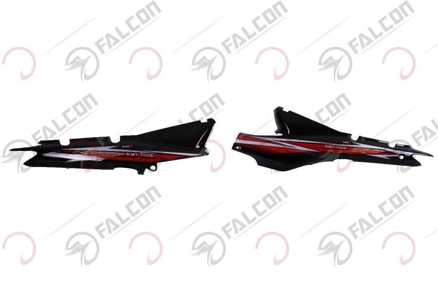 Falcon Magic 50 Arka Karenaj Sağ Sol Siyah Takım