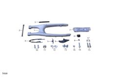 YUKİ DIRTY PAWS 250 2T ARKA SALINCAK MİLİ
