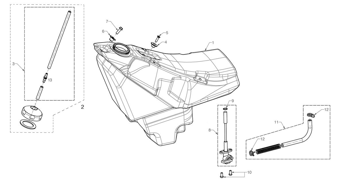 YUKİ GASGAS YAKIT TANKI KAPAĞI