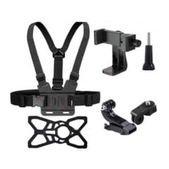 UNİVERSAL GÖĞÜS SABİTLEMELİ AYARLANABİLİR TELEFON TUTUCU