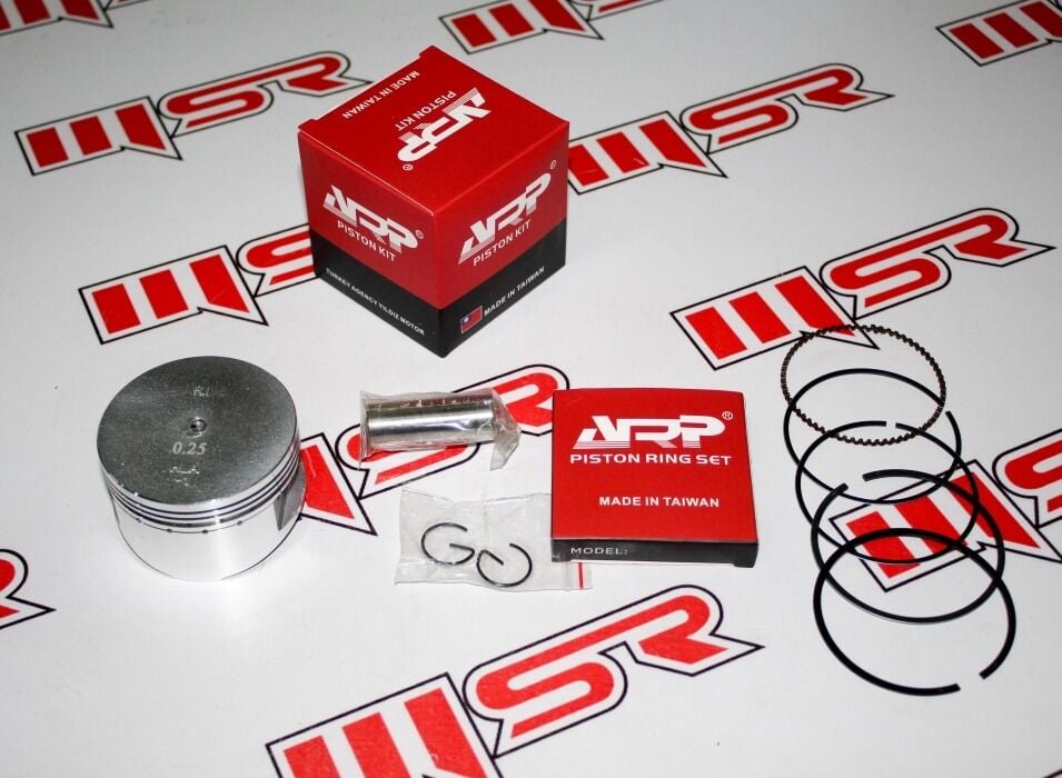 SYM HD 200 - HD 200 İE EVO - JOYRİDE 200 - JOYRİDE 200 İE EVO - ATV 200 PİSTON KİT  62.00 ARP