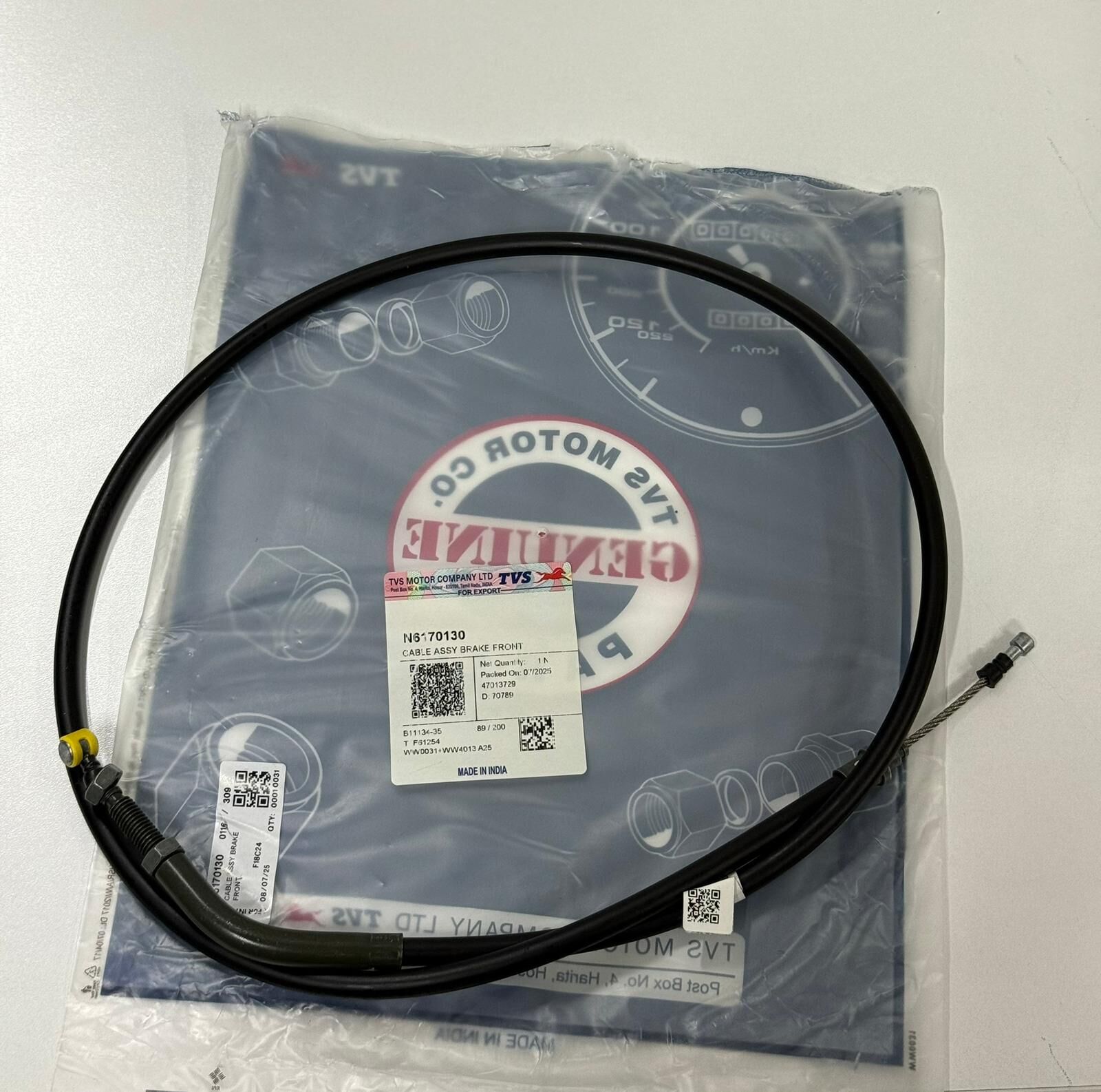 TVS RAIDER 125 TVS ORİJİNAL ÖN FREN TELİ