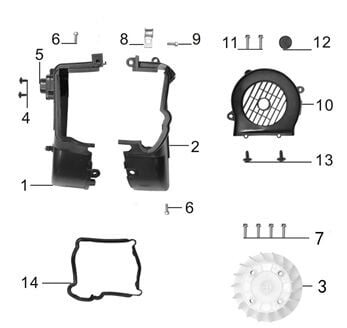 YUKİ HAMMER 50 MOTOR KORUMA PLS SAĞ