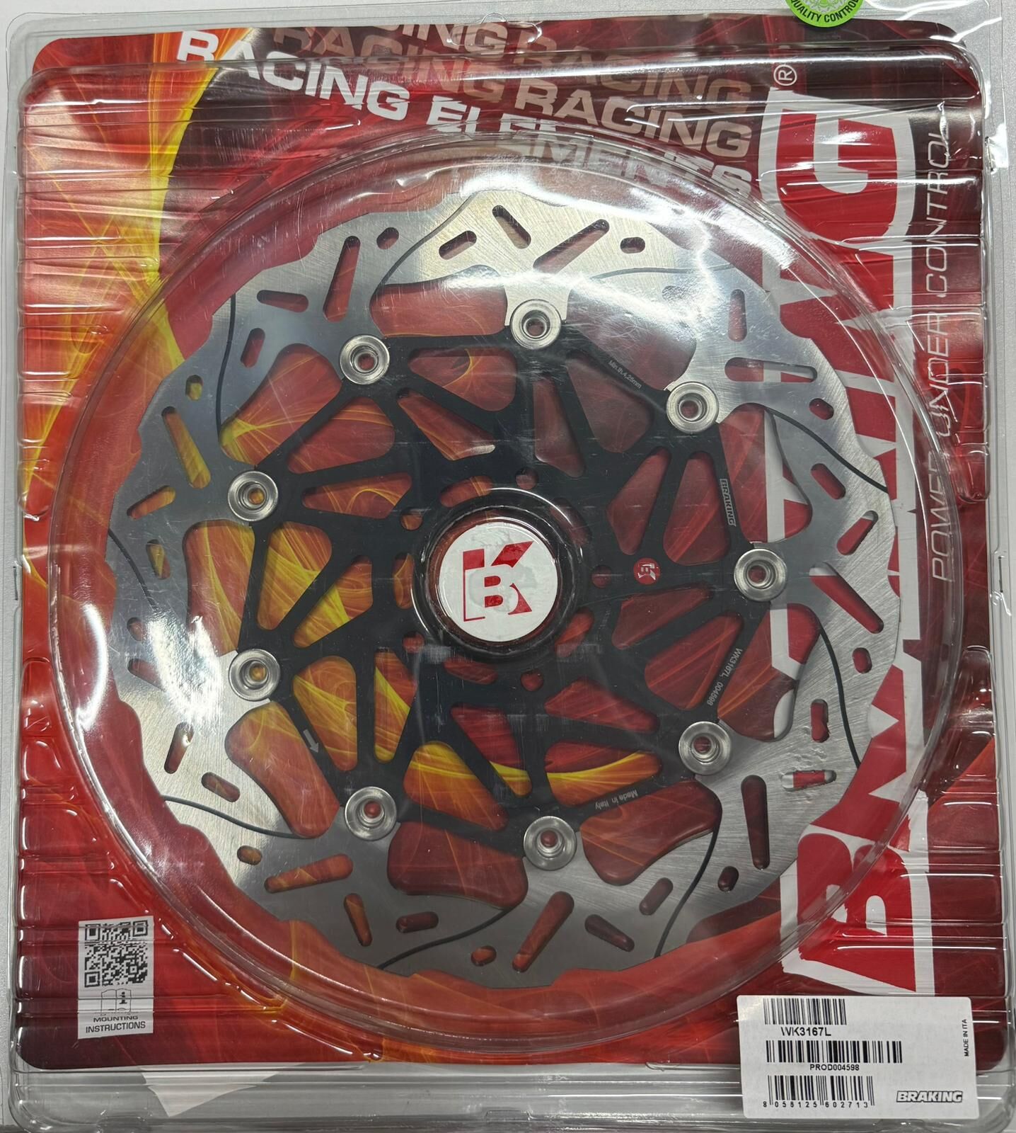 KTM DUKE 790 DALGALI PERFORMANS FREN DİSKİ (SOL)