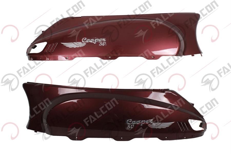 Falcon Cooper 50 Arka Karenaj Sağ Sol Kırmızı Takım