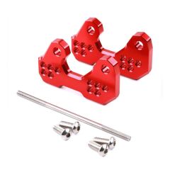 YAMAHA R25 - R3 SÜRÜCÜ BASAMAK BRAKETİ TAKIM KIRMIZI