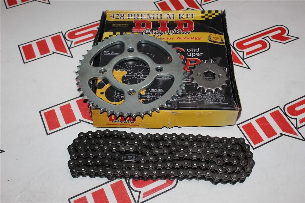 DID ZİNCİR DİŞLİ SETİ HERO HUNK 15T-43T-126L